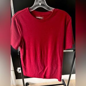 Express Red T shirt // Size Small